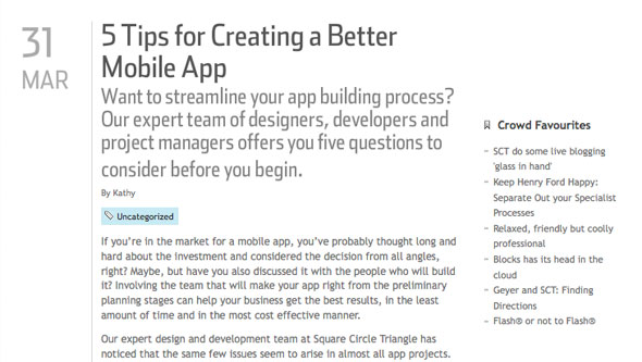 5 Tips for Creating a Better Mobile App