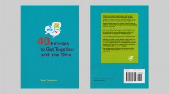 The front and back cover of 40 Excuses to Get Together with the Girls, by Nanci Tangeman