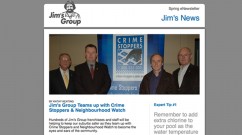 Spring 2011 edition of the Jim's Group Newsletter