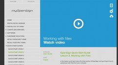Lesson 2 of the OpenSign Support Videos